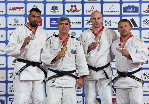 Azərbaycanın daha 3 veteran cüdoçusu Avropa çempionu oldu