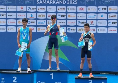 Azərbaycanlı triatlonçulardan Özbəkistanda uğurlu nəticə