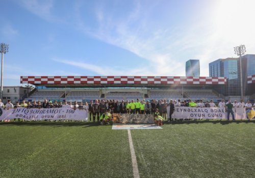 “Fair Play Matçı” keçirilib