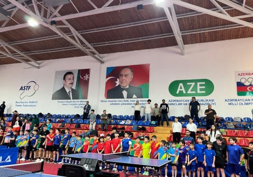 Bakıda stolüstü tennis üzrə ölkə birinciliyinə start verilib