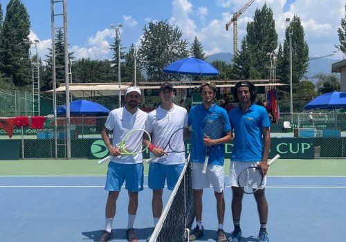 Azərbaycanın tennis millisi “Davis Cup”a qələbə ilə başlayıb