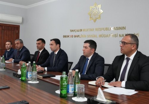 MPK rəhbərliyi Naxçıvanda rəsmi səfərdə olub