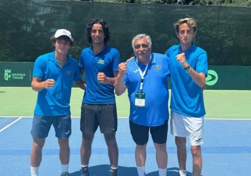 Azərbaycanın tennis millisi “Davis Cup”da üçüncü qrupa yüksəlib