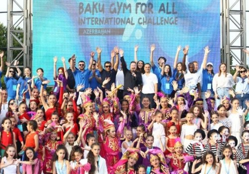 “Gimnastika hamı üçün” beynəlxalq festivalı keçirilib