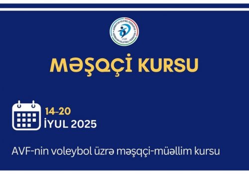 AVF məşqçi-müəllimlər üçün kurs təşkil edəcək