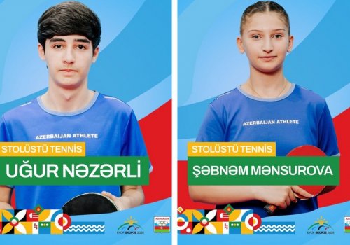 EYOF-da Azərbaycanı təmsil edəcək stolüstü tennisçilər bəlli oldu