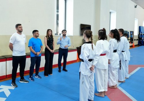 Azərbaycan millisinin məşqçi heyətinin təqdimatı baş tutub