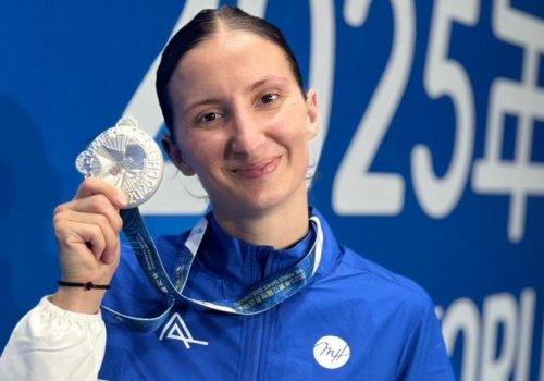 Zaretska Dünya Oyunlarında gümüş medal qazandı
