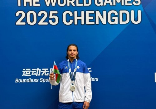 Quliyevdən Dünya Oyunlarında gümüş medal