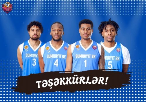 “Sumqayıt” 4 basketbolçu ilə vidalaşdı