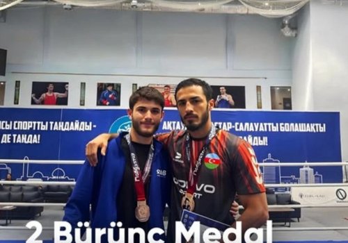 Azərbaycan boksçularından Qazaxıstanda 2 medal