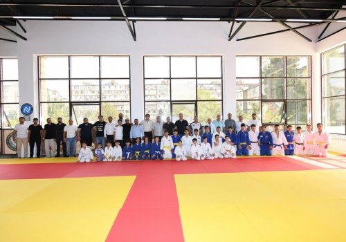 Bakıda yeni cüdo zalı istifadəyə verildi