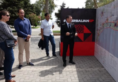 AEBA Bakıda Formula 1-in keçiriləcəyi ərazinin radioloji təhlükəsizliyini yoxlayıb