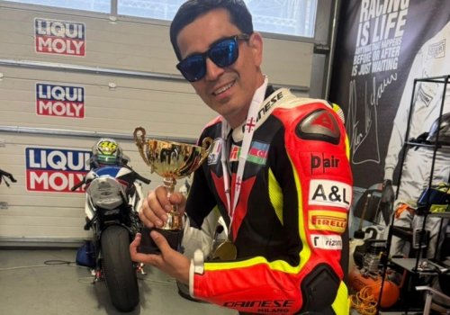 Azərbaycan motosikletçisi Gürcüstanda çempion oldu