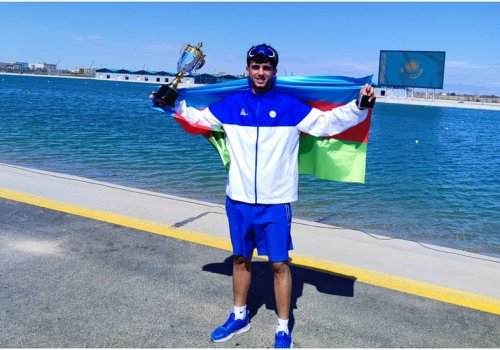 Azərbaycan avarçəkəni Qazaxıstanda medal qazandı