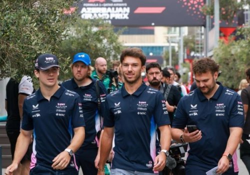 Formula 1 pilotları Bakı Şəhər Halqasında hazırlığa başlayıblar