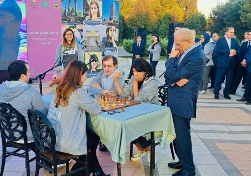 “Gəncənin şahmat ulduzları” adlanan yoldaşlıq matçı keçirildi