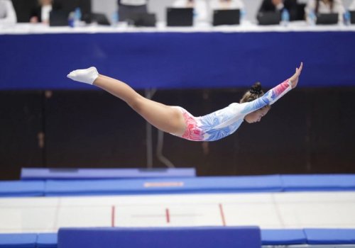 Şəkidə batut gimnastikası üzrə ölkə birinciliyi keçirilib