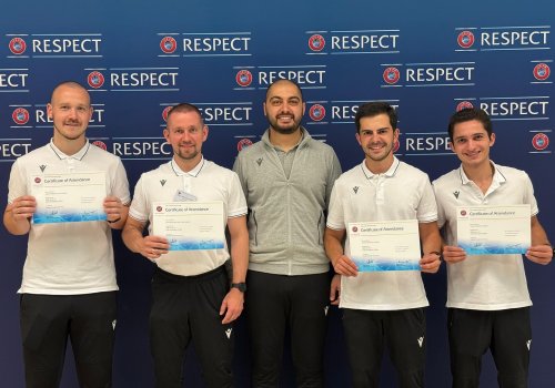 Hakimlərimiz UEFA-nın proqramında iştirak ediblər