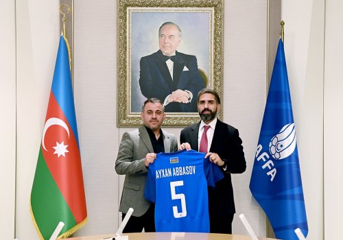 AFFA prezidenti Ayxan Abbasovla görüşüb