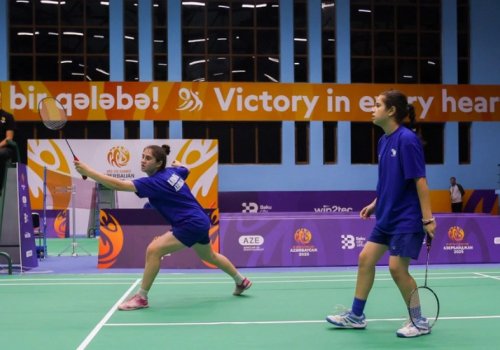 MDB Oyunlarında badminton yarışlarına da start verildi