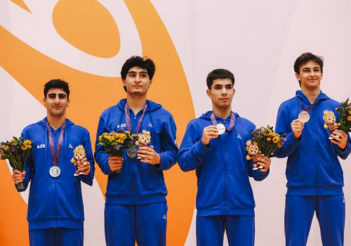 MDB Oyunları: Azərbaycan gimnastlarından gümüş medal
