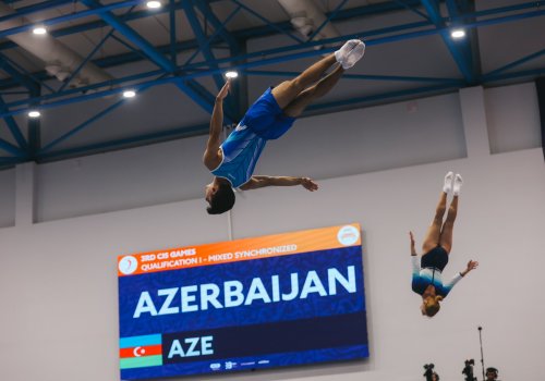 Azərbaycan gimnastı MDB Oyunlarında qızıl medal qazandı