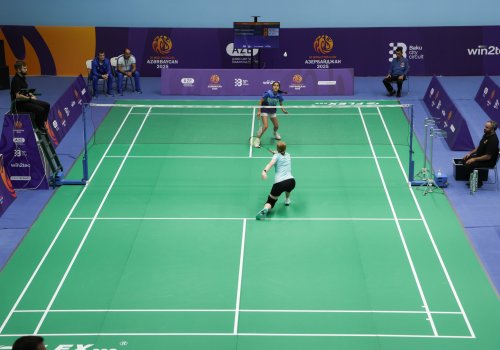 MDB Oyunları: Azərbaycan badmintonçusu finalda