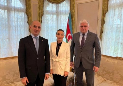 AFFA rəsmiləri Parisdə Azərbaycanın Fransadakı səfiri ilə görüşüblər