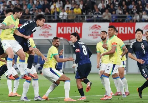 Braziliya yığması Yaponiyaya məğlub oldu