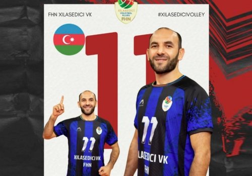“Xilasedici” voleybolçusu ilə yeni müqavilə imzaladı