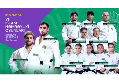 İslamiadada Azərbaycanı təmsil edəcək cüdoçular açıqlandı