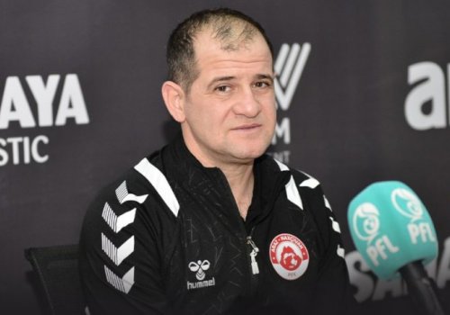 “Bir xal qazana bildiyimiz üçün sevinirik” - Elmar Baxşıyev