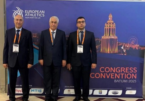 AAF rəsmiləri Avropa Atletika Assosiasiyasının tədbirində