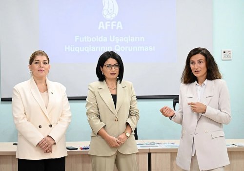 AFFA-da “Futbolda Uşaqların Hüquqlarının Qorunması” mövzusunda seminar