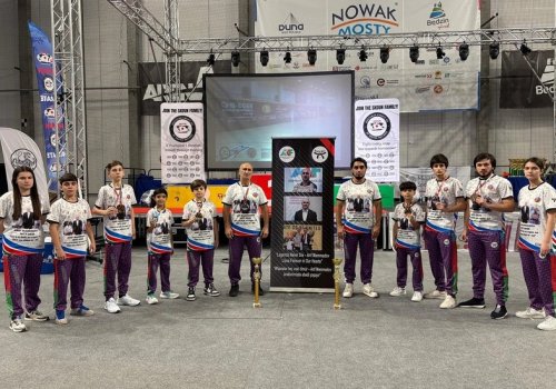 Azərbaycan karateçiləri Polşada 8 medal qazanıb