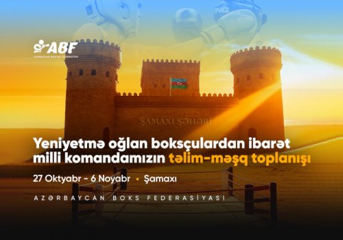 Yeniyetmə boksçular AÇ-nin hazırlığına başlayıb