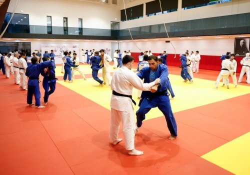 Paracüdoçuların olimpiyaçılarla birlikdə məşqlərinə start verilib