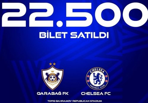 “Qarabağ”ın ÇL oyununa 22 500 bilet satılıb