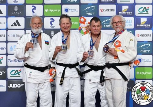 Azərbaycanın veteran cüdoçuları DÇ-ni 6 medalla tamamladılar