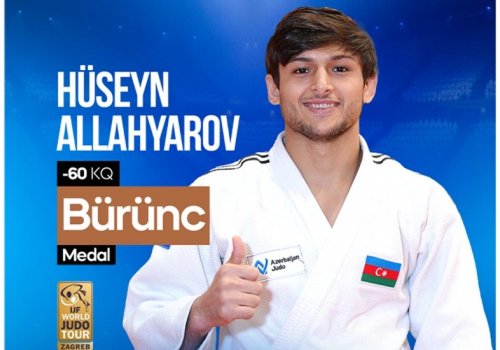 Azərbaycan cüdoçusundan qran-pridə bürünc medal