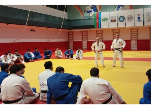 Gənc cüdoçular üçün yeni qaydalarla bağlı seminar