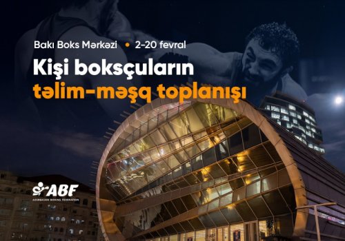 Kişi boksçular ilin ilk hazırlığına başlayıb