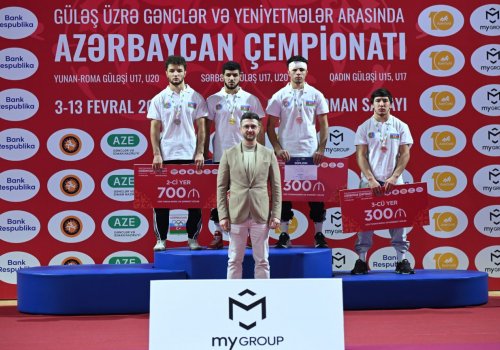 Yunan-Roma güləşi üzrə mübarizəyə yekun vuruldu