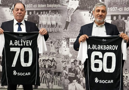 &ldquo;Neftçi&rdquo;dən veteran futbolçularına təbrik