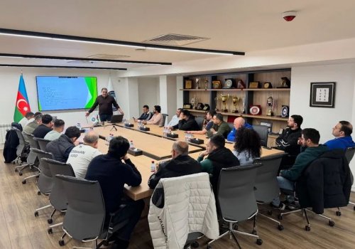 Cüdo məşqçiləri üçün maarifləndirici seminar