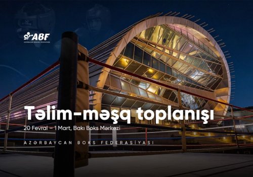 Azərbaycan milliləri təlim-məşq toplanışına başlayıblar