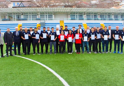 &ldquo;D&rdquo; kateqoriyalı məşqçi kurslarına yekun vurulub