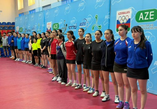 Stolüstü tennis üzrə ölkə çempionatına start verildi