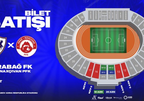 &ldquo;Qarabağ&rdquo;ın oyununa bilet satışı başlayır